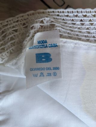 Tovaglia vintage ricamata a mano