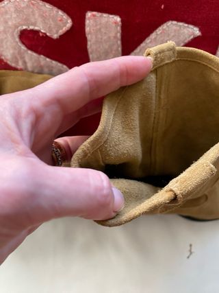 Botines Zara Ante Arena Talla 41