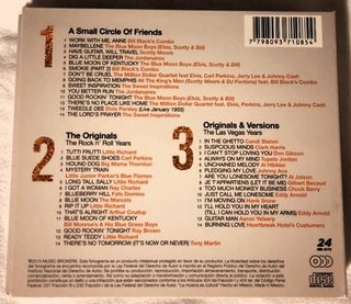 3 CD The Many Faces Of Elvis