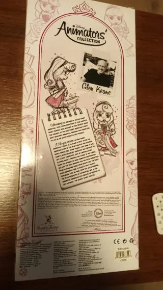 Muñeca Animators Aurora Disney, sin vestido