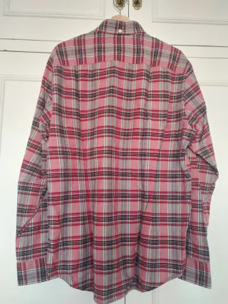 Camisa Tommy Hilfiger cuadros roja