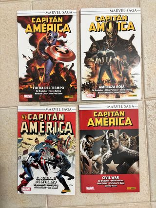 Marvel Saga Capitán América 1-4