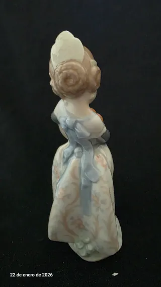 Figura Fallera Lladro Porcelana