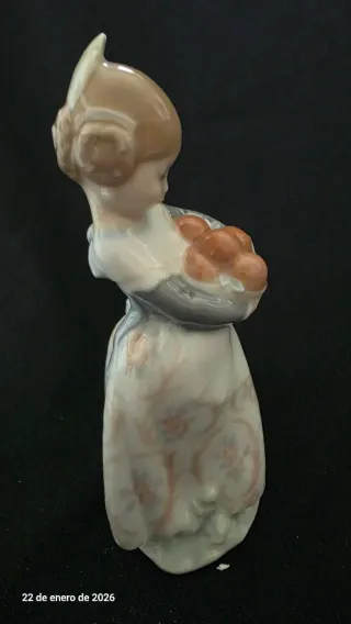 Figura Fallera Lladro Porcelana