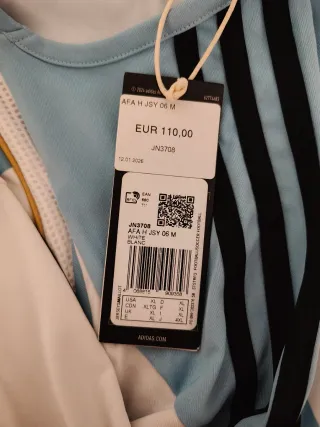 Camiseta Argentina 2006 Adidas T. M