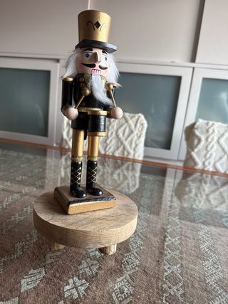 Base de madera rústica