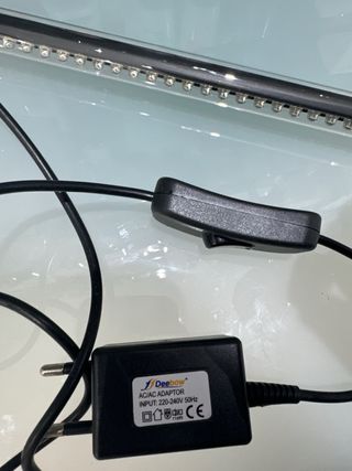 Luz LED para acuario con enchufe