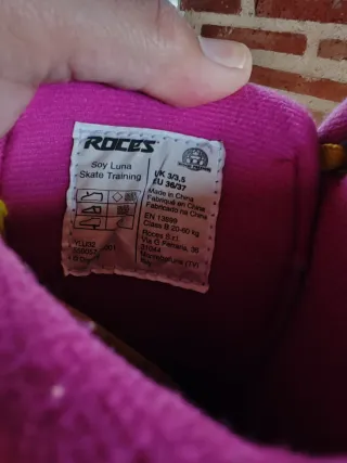 Patines Roces 4 Ruedas Rosas