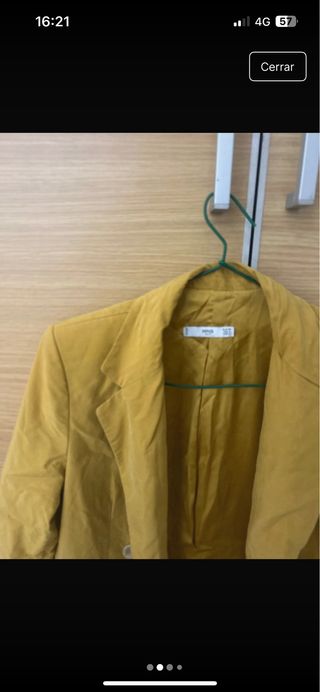 Blazer Mango Amarillo