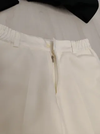 Traje de comunión negro y blanco