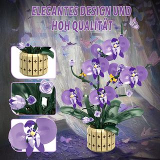 Set Costruzione Orchidee Farfalla