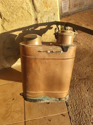 Máquina Sulfatadora Cobre Superior, no tiene lanza