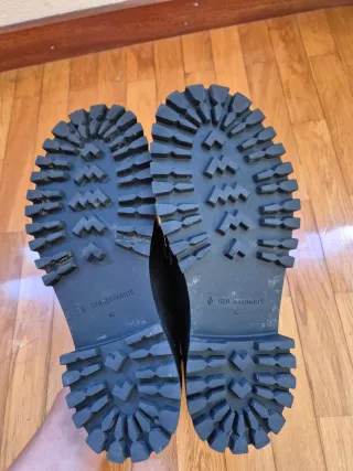 Mocasines negros plataforma