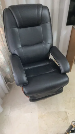 Sillón Masaje Eléctrico Negro