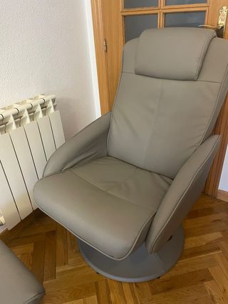 Butaca con reposapiés