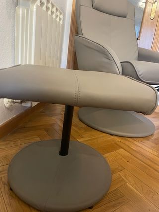 Butaca con reposapiés