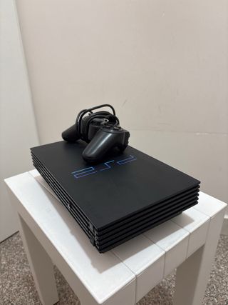 PlayStation 2 Negra con Mando + Memory card