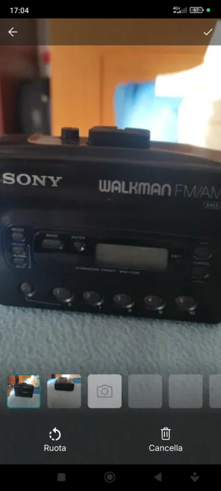 Walkman Sony FM/AM WM-F239