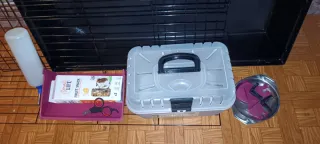 Kit Jaula Cobaya + Accesorios