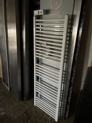 Radiador Vertical Metal Blanco