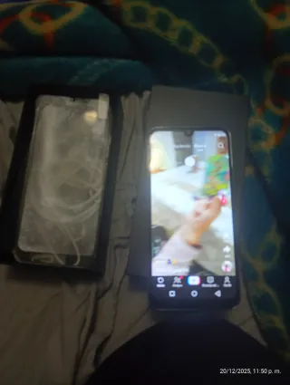 Móvil Plata móvil nuevo sim uso