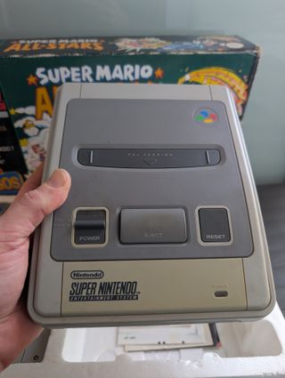 Super Nintendo SNES Mario All Stars Box