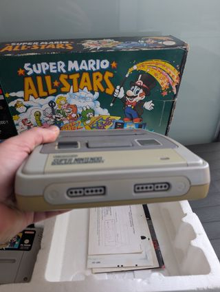 Super Nintendo SNES Mario All Stars Box