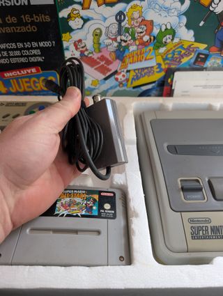 Super Nintendo SNES Mario All Stars Box