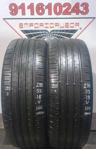 235 55 18 V CONTINENTAL RUEDA PREMIUM YA MONTADA