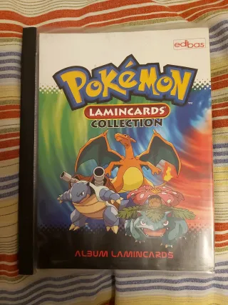 Álbum Pokémon Lamincards Edibas