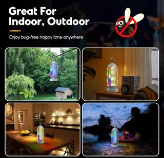 Lámpara Antimosquitos 3000V Nueva