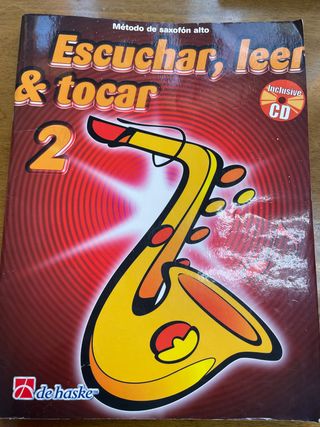 Libro Saxofón Escuchar, Leer y Tocar 2 CD