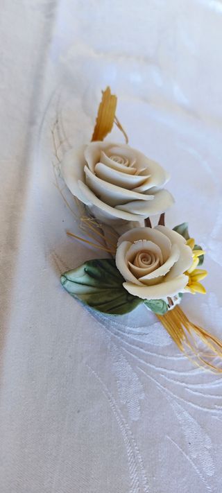 Fiori Capodimonte Rose Artigianali decorazione