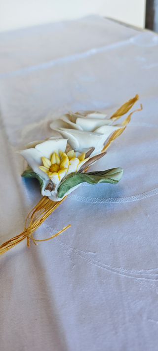 Fiori Capodimonte Rose Artigianali decorazione