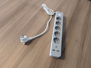 Regleta enchufe plano