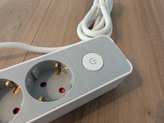 Regleta enchufe plano