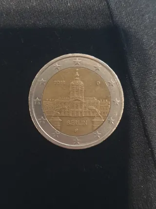 Moneta 2 Euro Berlino 2018