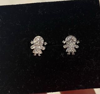 Pendientes plata mujer