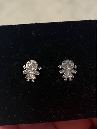 Pendientes plata mujer