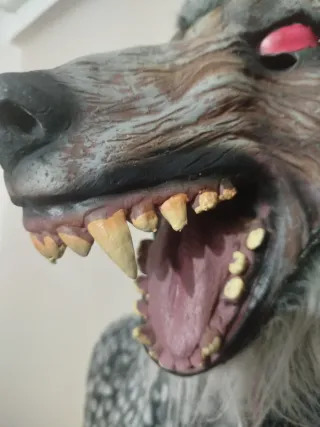 Careta Licántropo Disfraz Halloween/carnaval