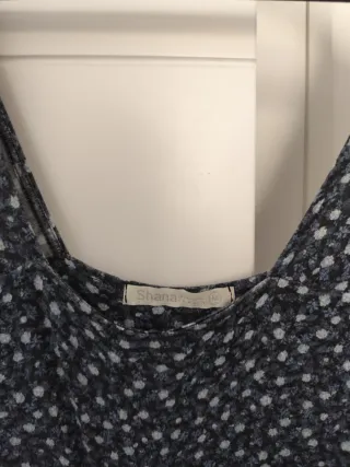 Vestido corto estampado