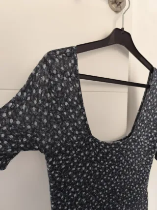 Vestido corto estampado