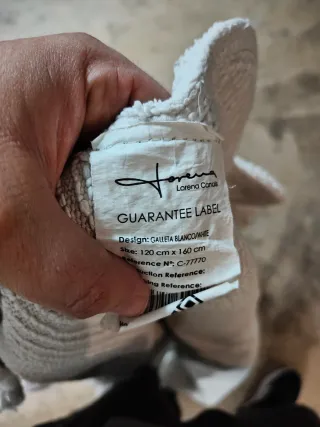 Alfombra Lorena Canals Blanca