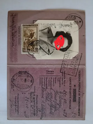 Tessera Postale di Riconoscimento