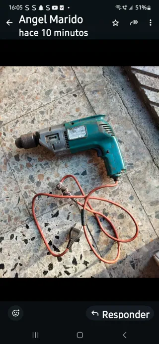 Taladro eléctrico con cable