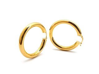 argollas oro 18k
