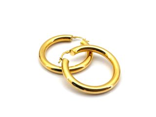 argollas oro 18k