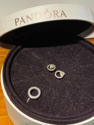 Conjunto Pandora Anillo y Pendientes