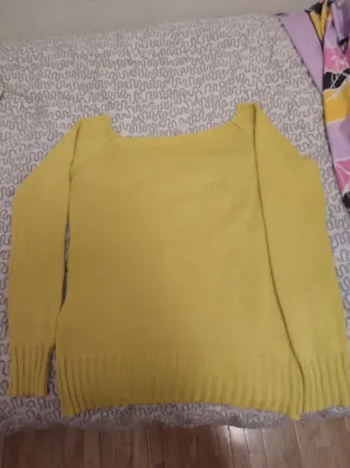 Jersey amarillo de punto