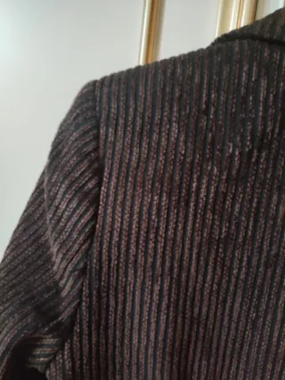 Tailleur donna velluto a coste marrone taglia 42